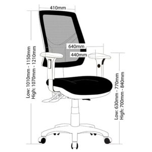 ST Avoca Mesh Back Ergonomic Task Chair