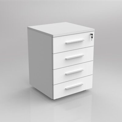 OL Axis 4 Drawer Mobile Pedestal