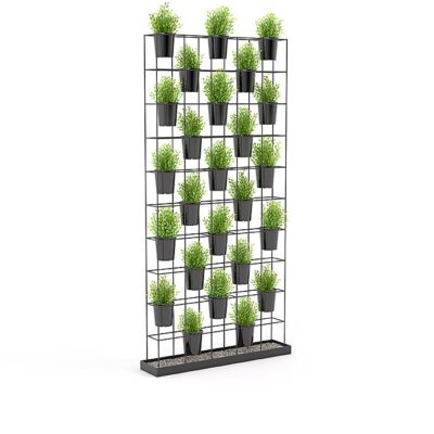 OL Axis Planter Wall with Artificial Plants