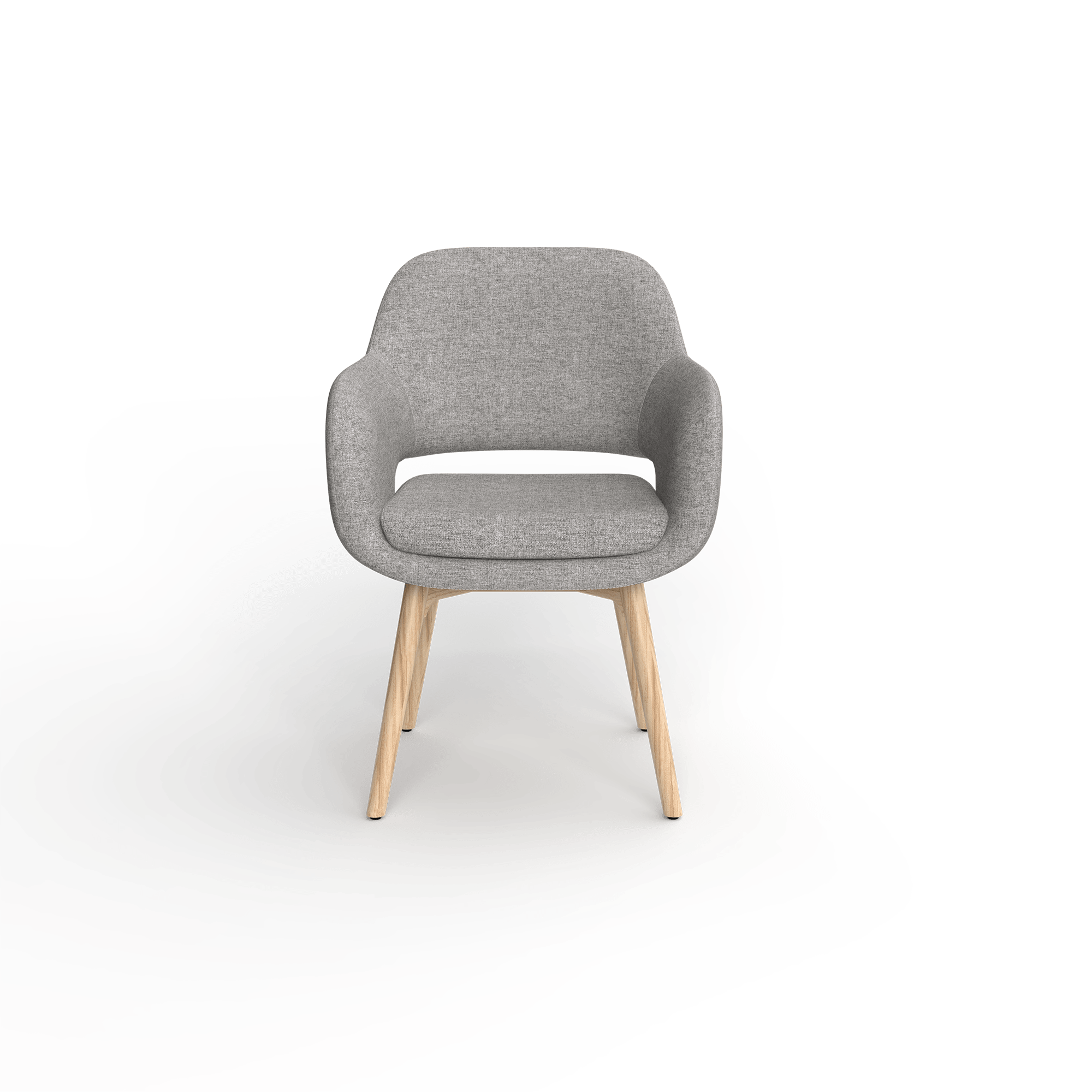 Elaro-Arm-Chair-Wood-Base-Greymist-Front-View.png